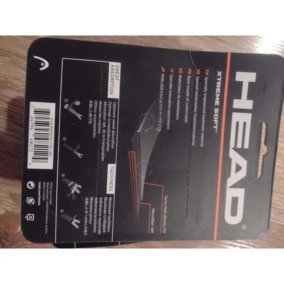 Lot Of 3 HEAD Xtreme Soft Red Racquet Over grip Tennis Racquet Grip Tape - Picture 2 of 2